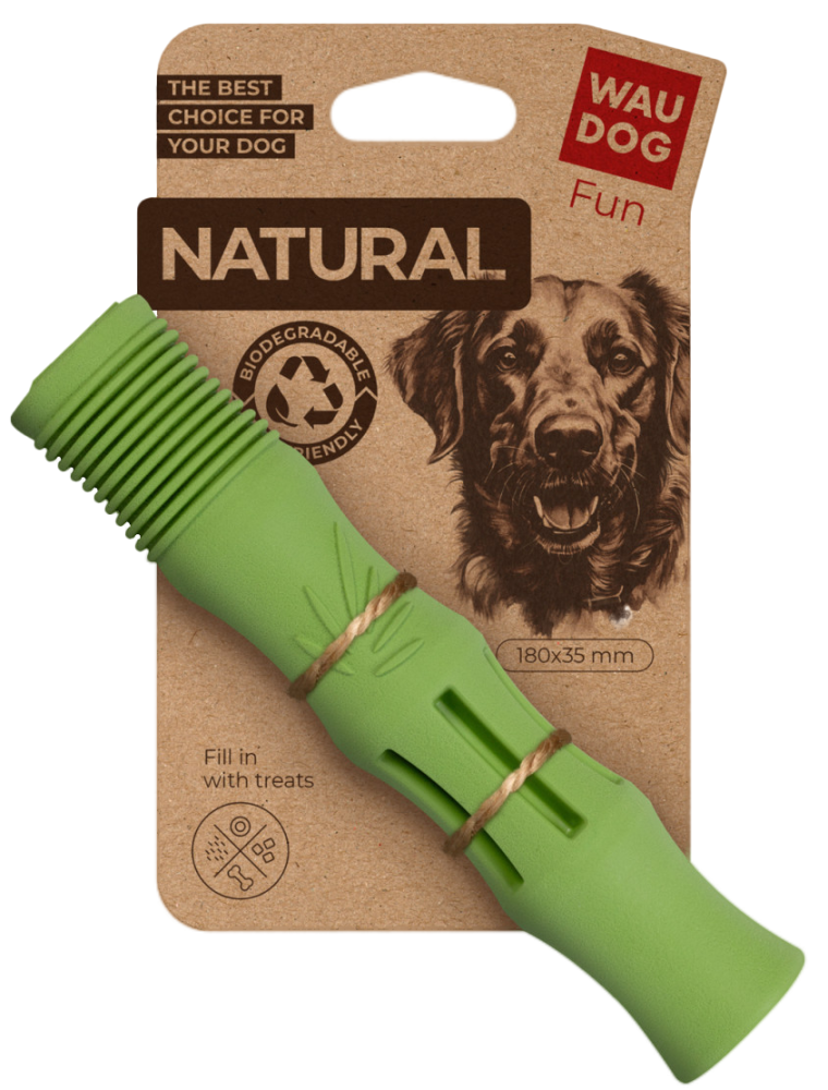 Біорозкладна іграшка для собак Палиця WAUDOG Fun Natural - купити онлайн від українського виробника Practik, фото 1